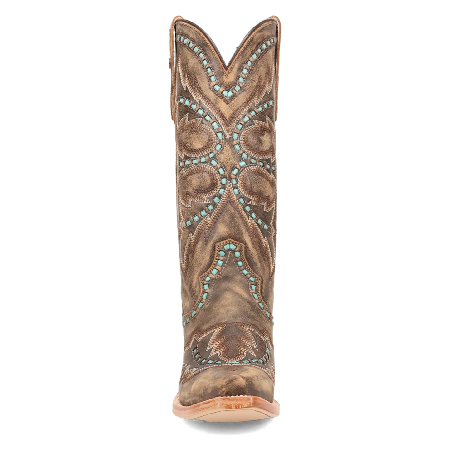 Dan Post Ladies Honey Brown Mesa Leather Western Boots DP7054