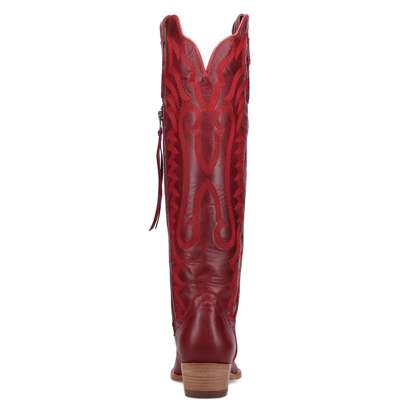 Dan Post Ladies Heartland Red Leather Tall Western Boot DP7104
