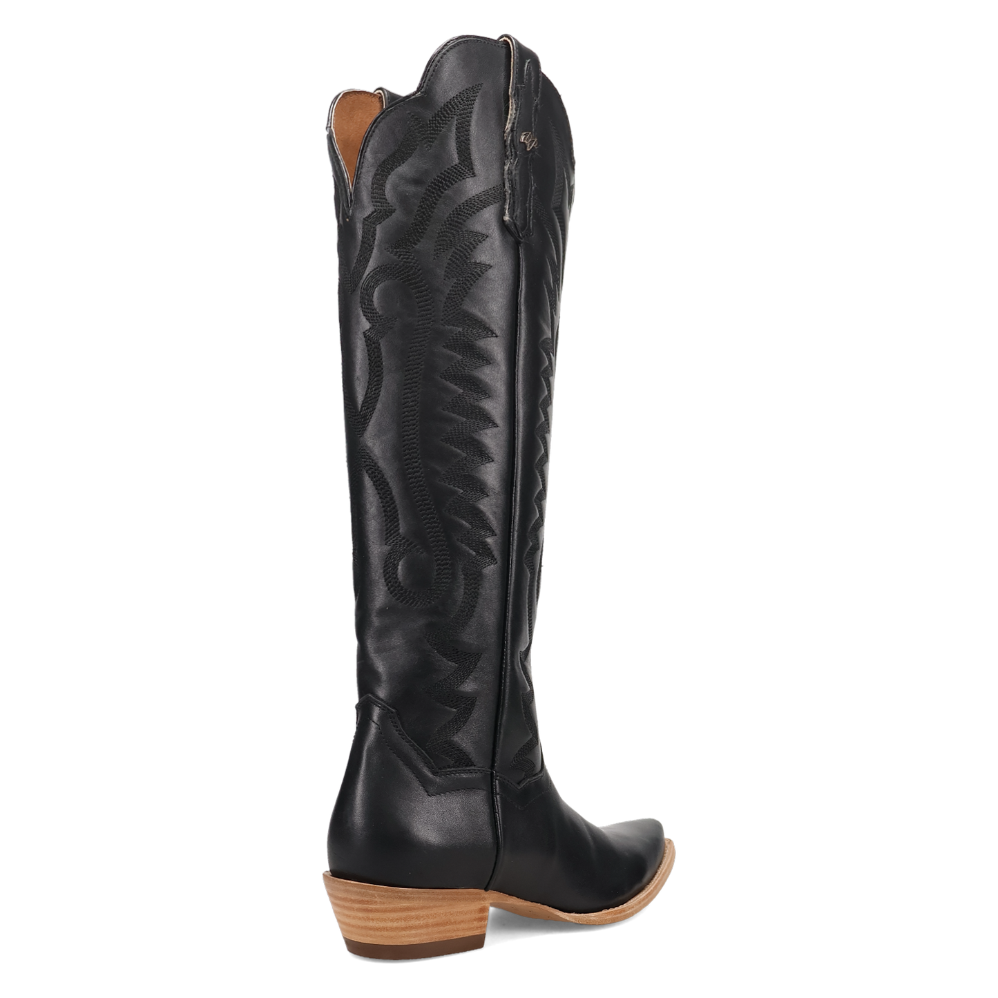 Dan Post Ladies Heartland Black Leather Tall Western Boot DP7107