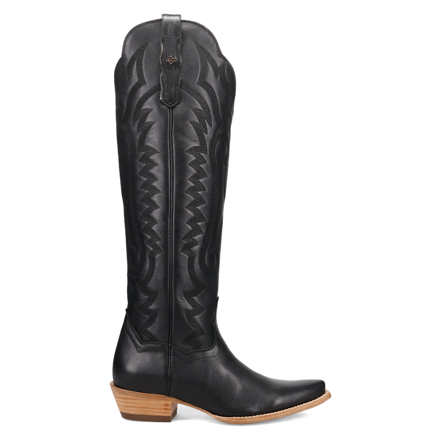 Dan Post Ladies Heartland Black Leather Tall Western Boot DP7107