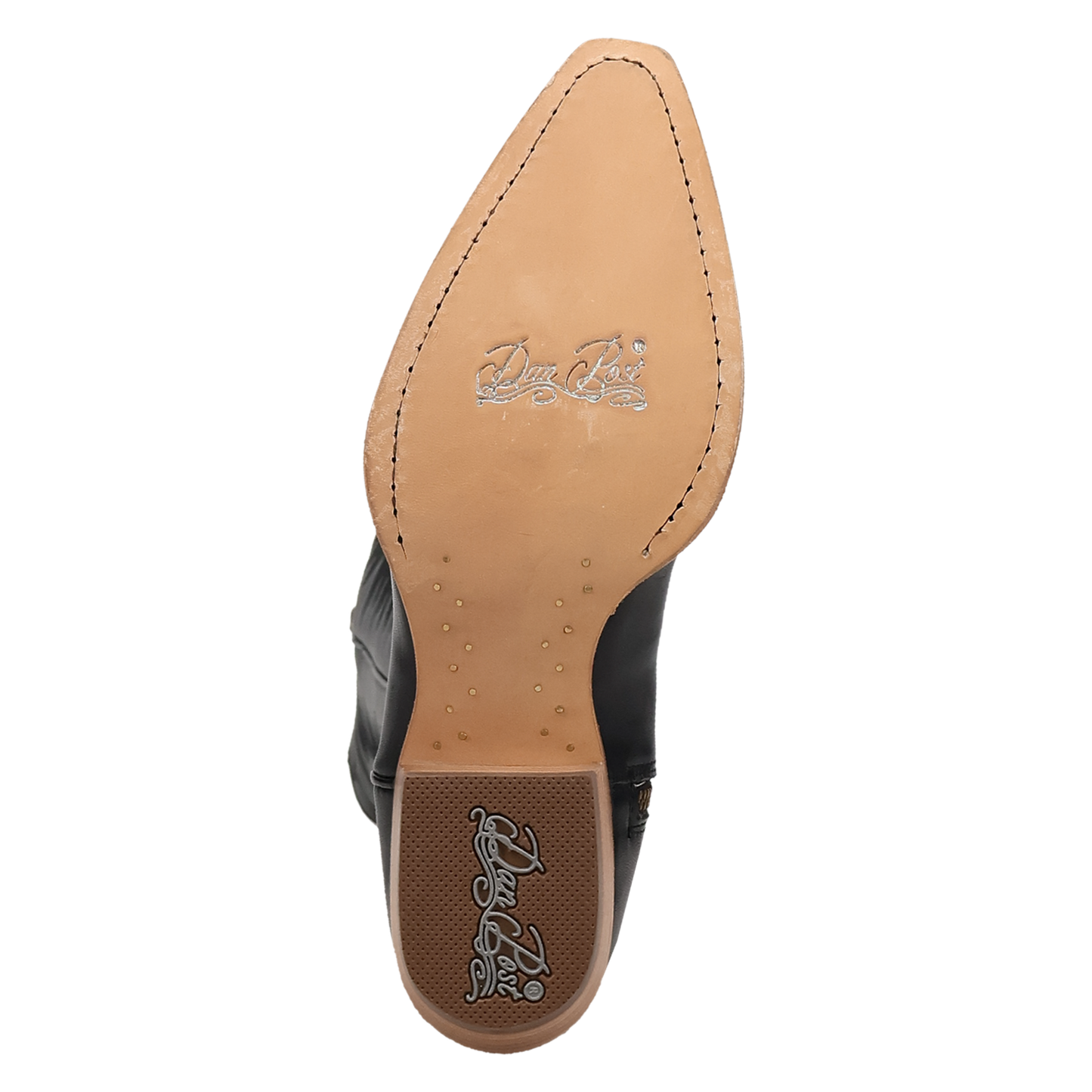 Dan Post Ladies Heartland Black Leather Tall Western Boot DP7107