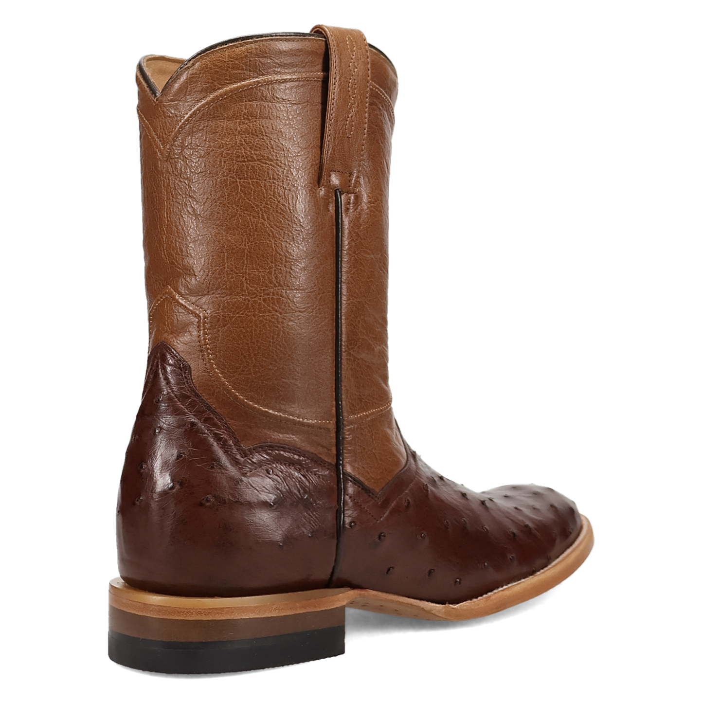 Dan Post Men's Ardor Brass Full Quill Ostrich Western Boot DP7133