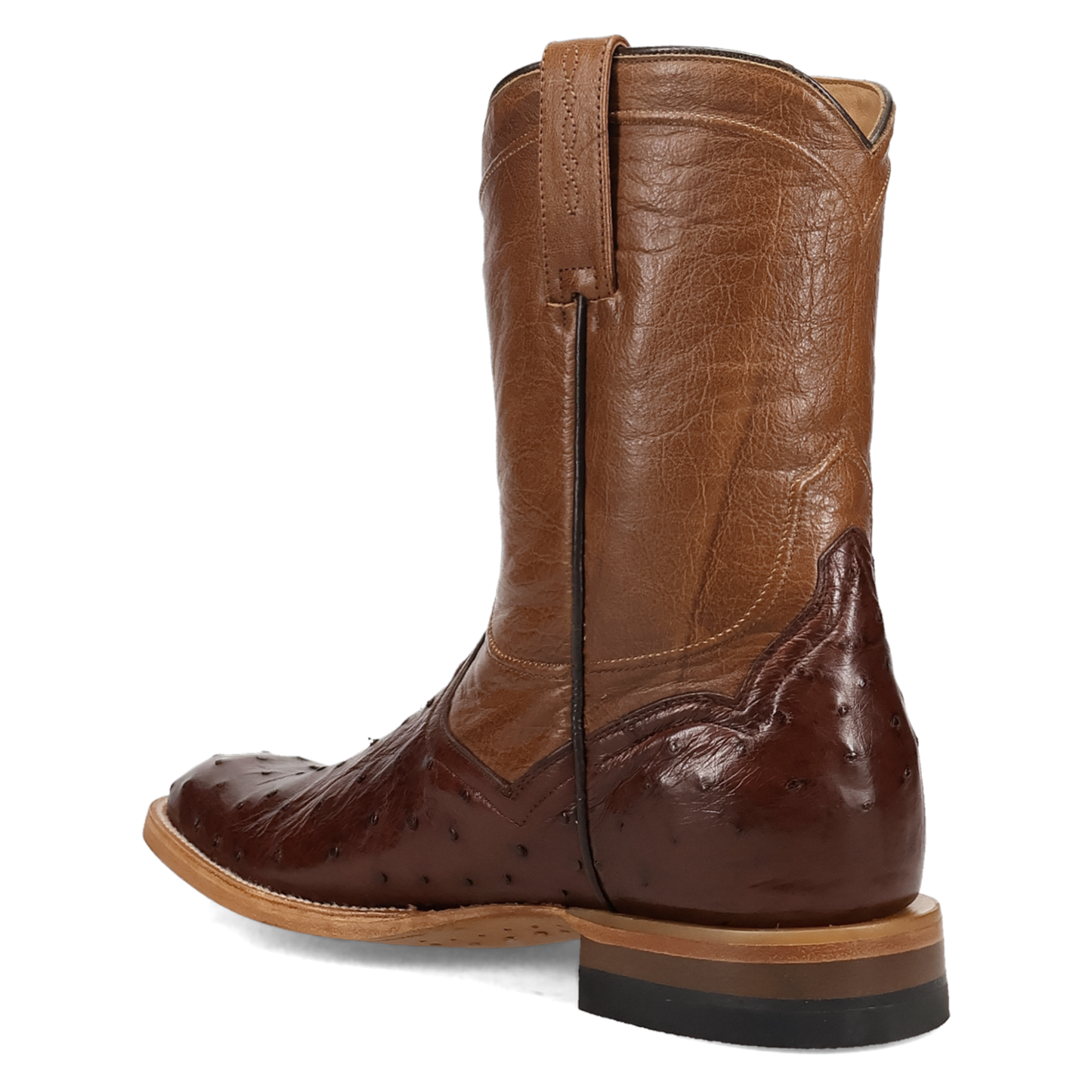 Dan Post Men's Ardor Brass Full Quill Ostrich Western Boot DP7133