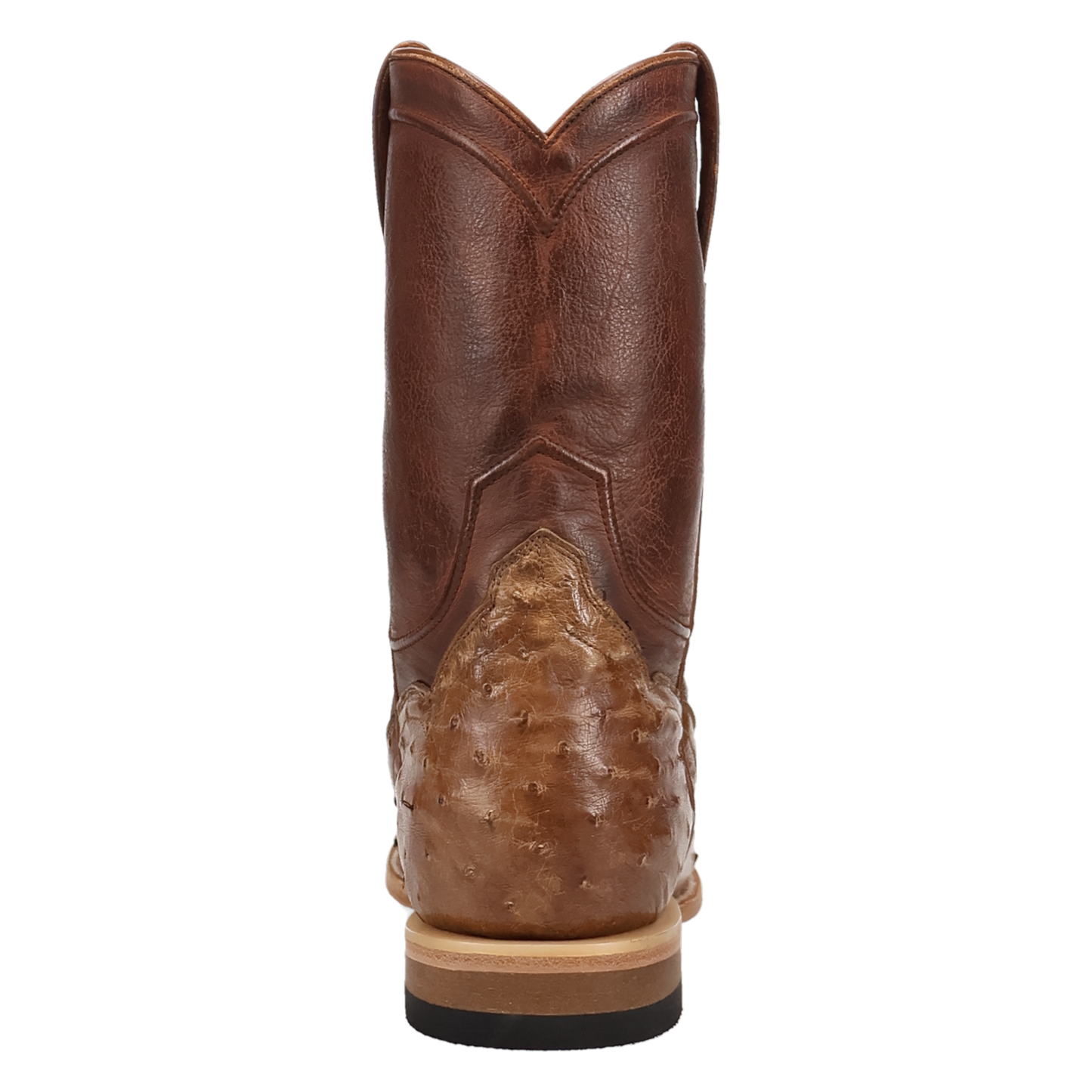 Dan Post Men's Ardor Tobaco Brown Full Quill Ostrich Western Boot DP7134