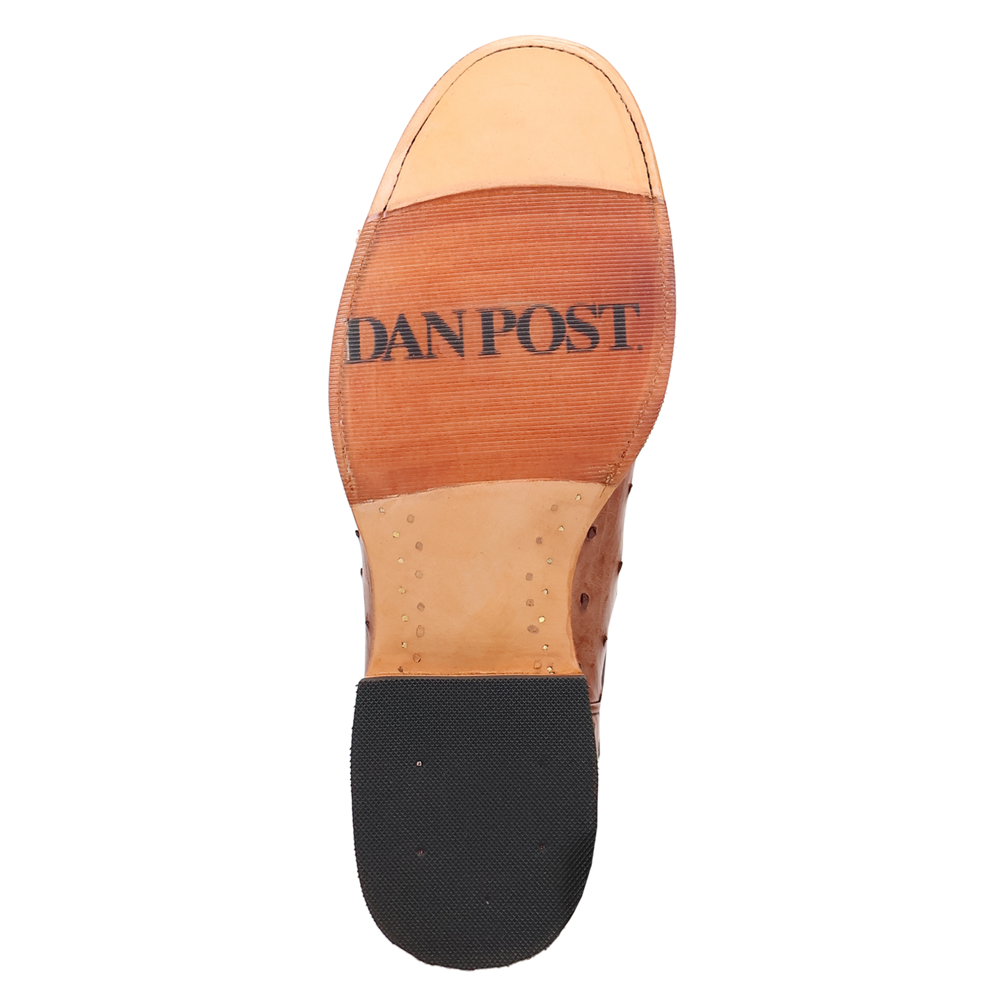 Dan Post Men's Ardor Tobaco Brown Full Quill Ostrich Western Boot DP7134