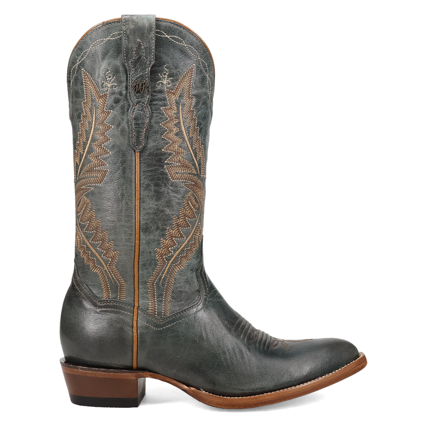 Dan Post Ladies Juni Blue Leather Western Boots DP7157