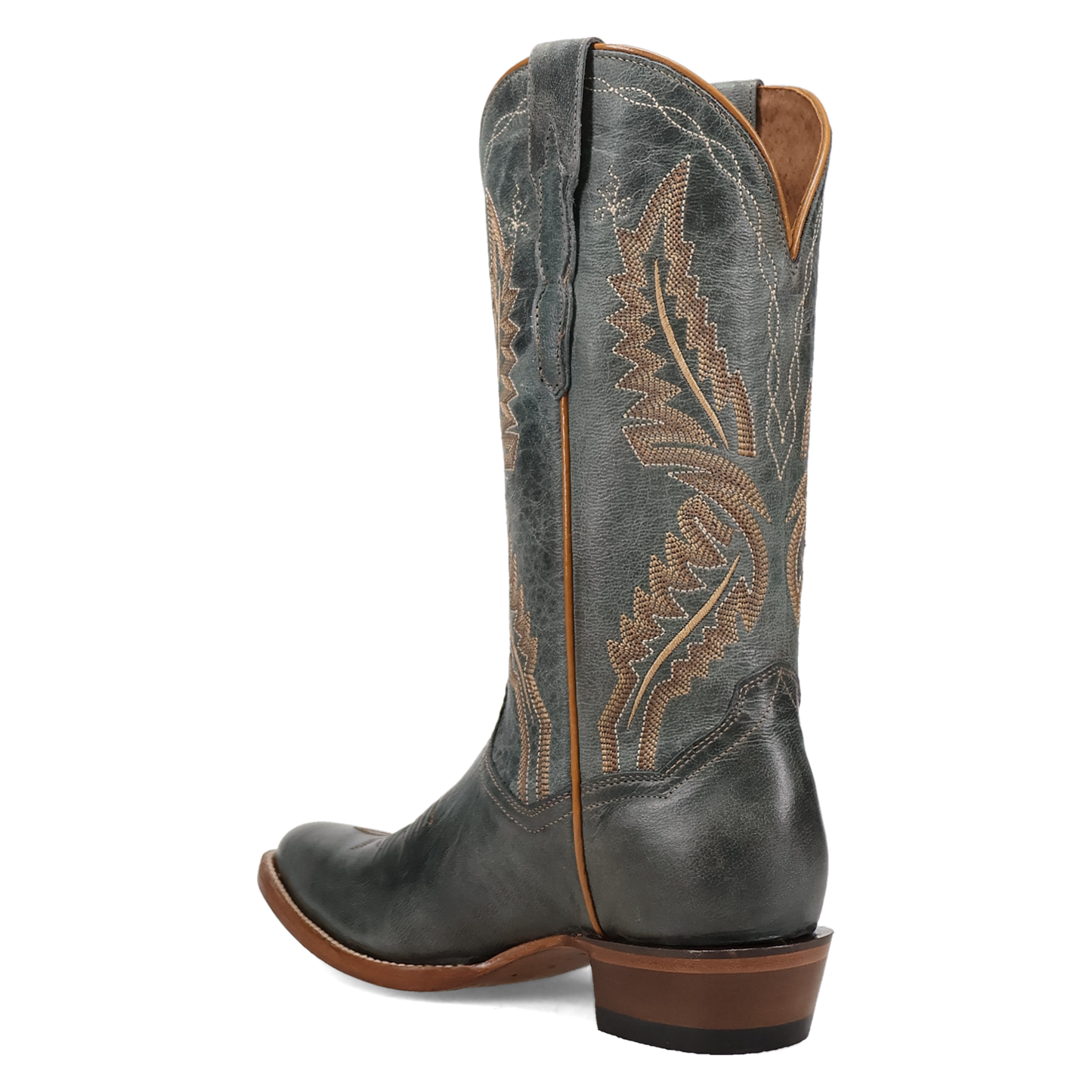 Dan Post Ladies Juni Blue Leather Western Boots DP7157