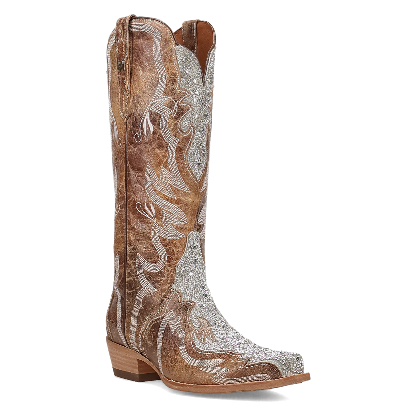 Dan Post Ladies Glam Queen Tan Leather Boot DP7195