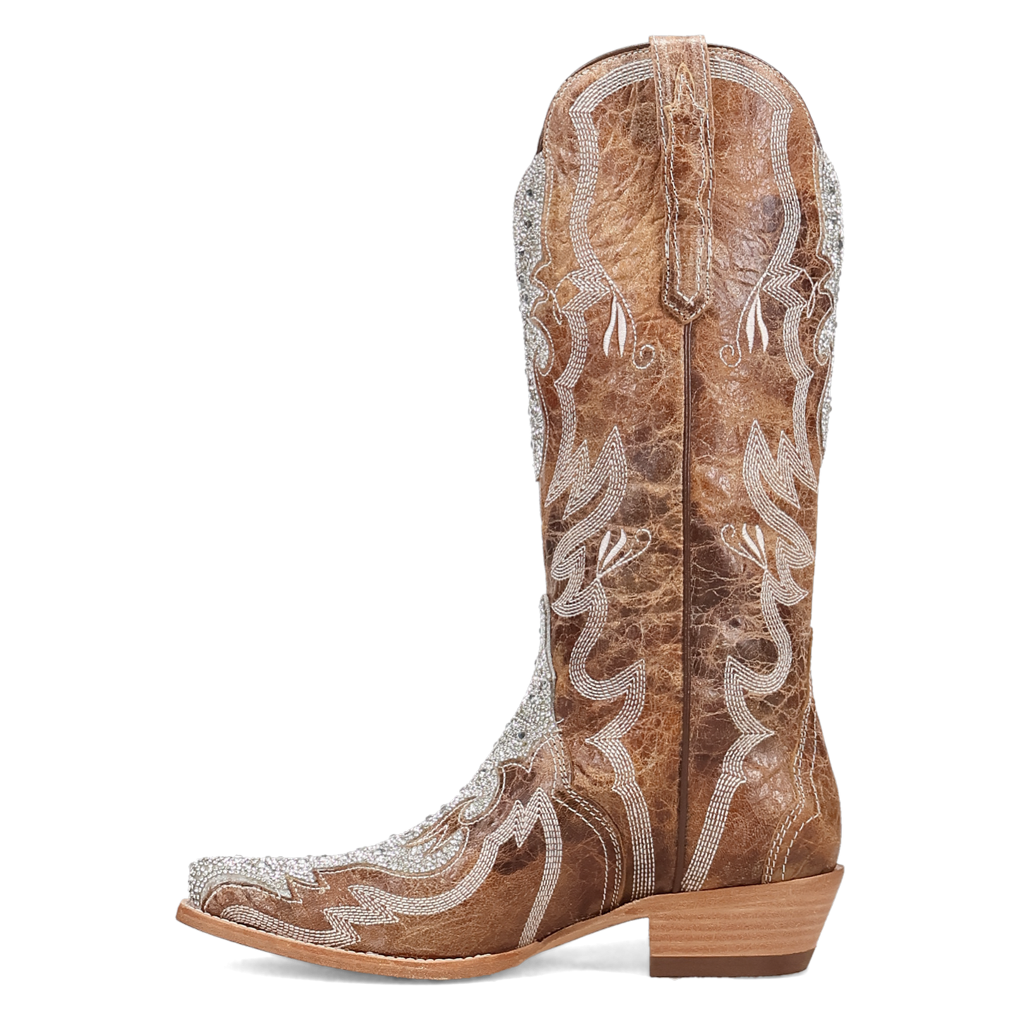 Dan Post Ladies Glam Queen Tan Leather Boot DP7195