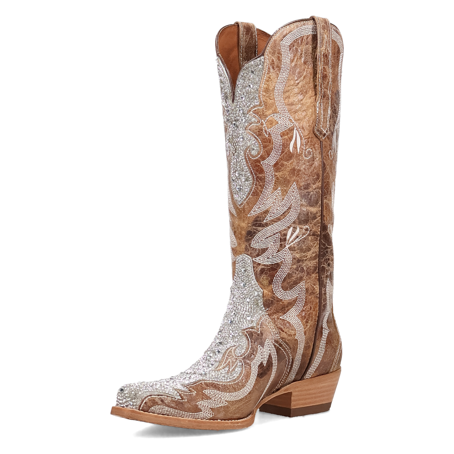 Dan Post Ladies Glam Queen Tan Leather Boot DP7195