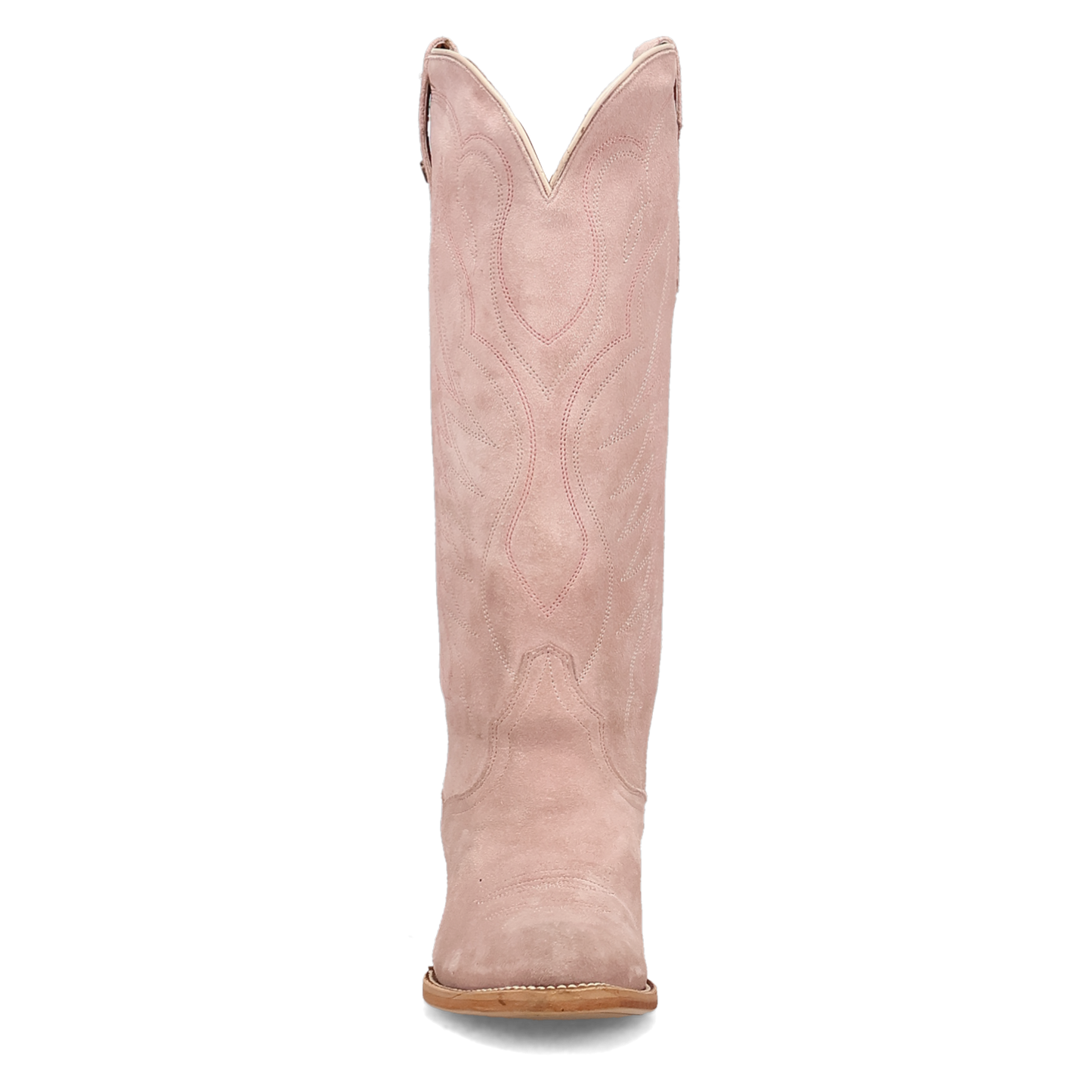 Dan Post Ladies Neon Prairie Light Pink Suede Leather Boot DP7211