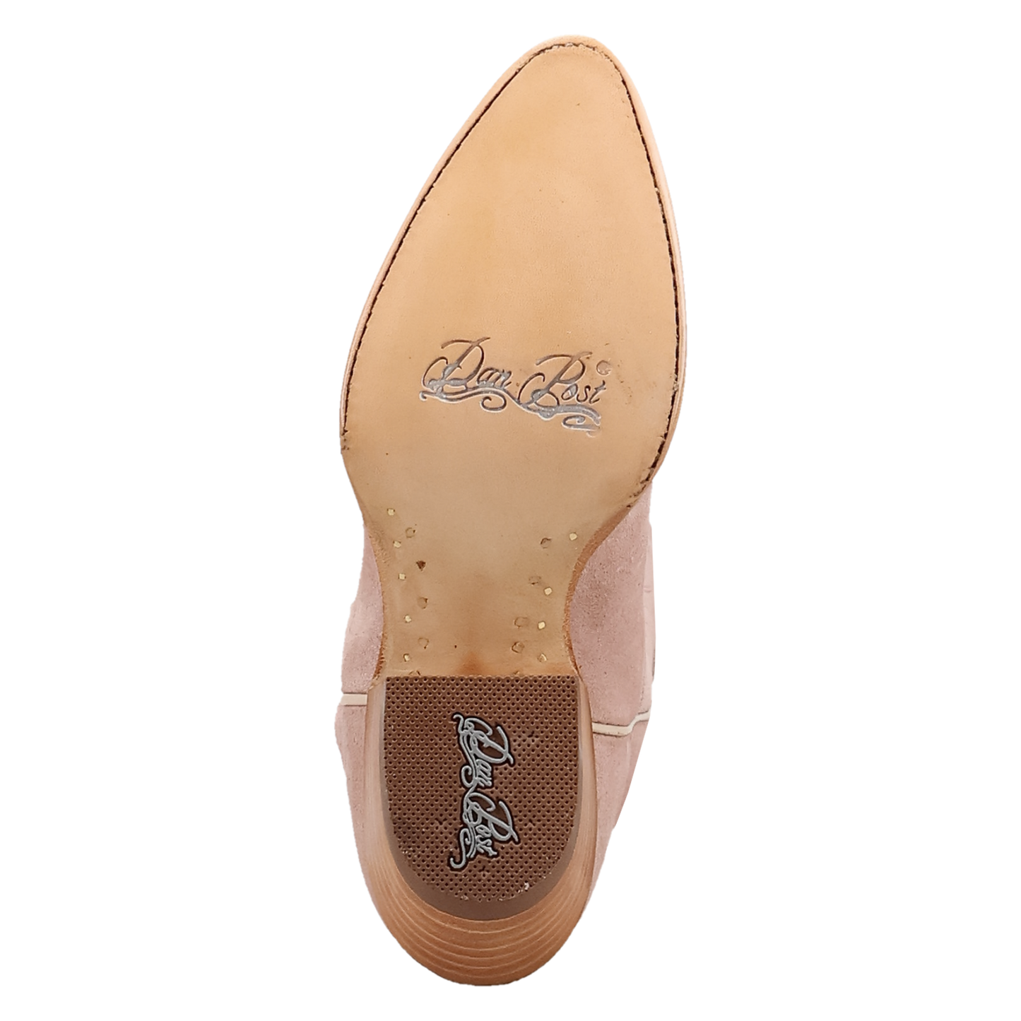 Dan Post Ladies Neon Prairie Light Pink Suede Leather Boot DP7211