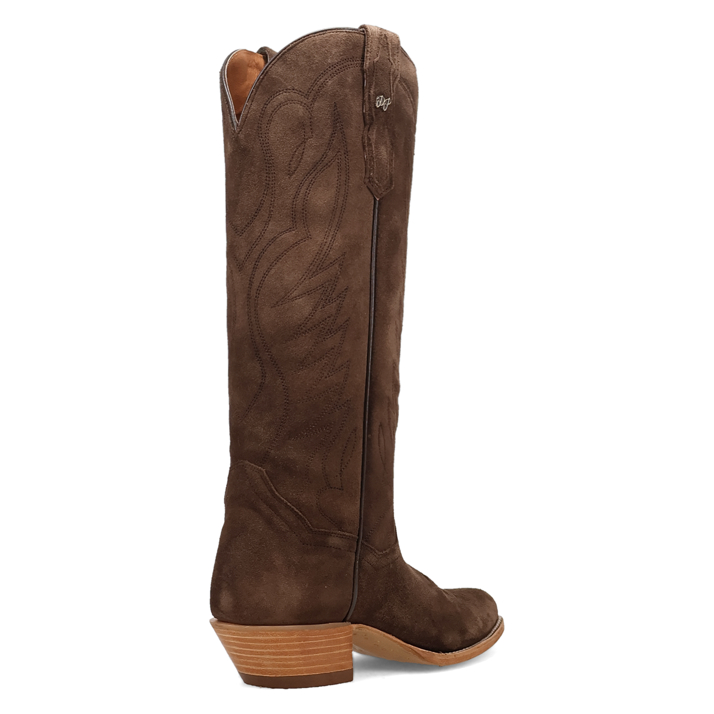 Dan Post Ladies Neon Prairie Brown Suede Leather Boot DP7213