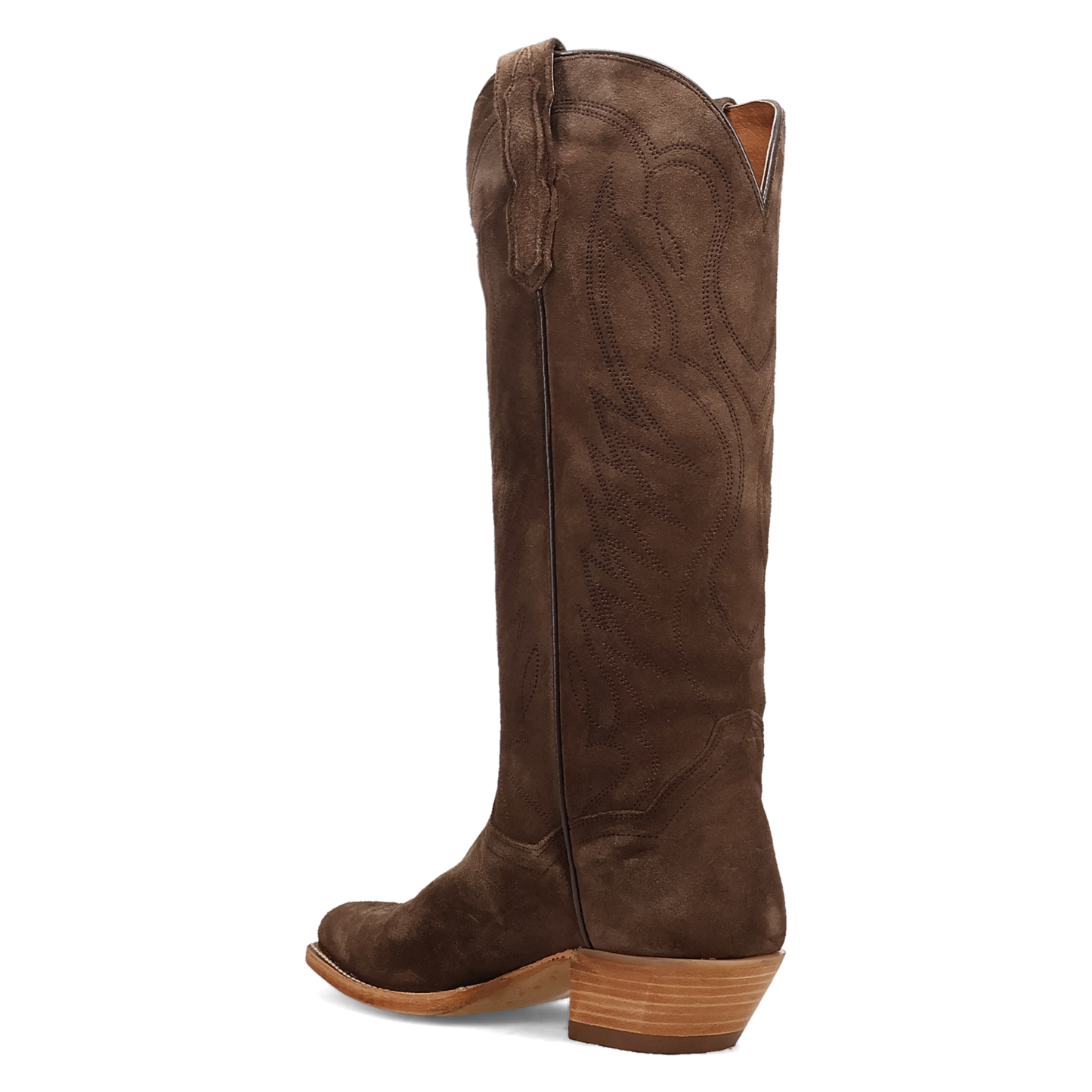 Dan Post Ladies Neon Prairie Brown Suede Leather Boot DP7213