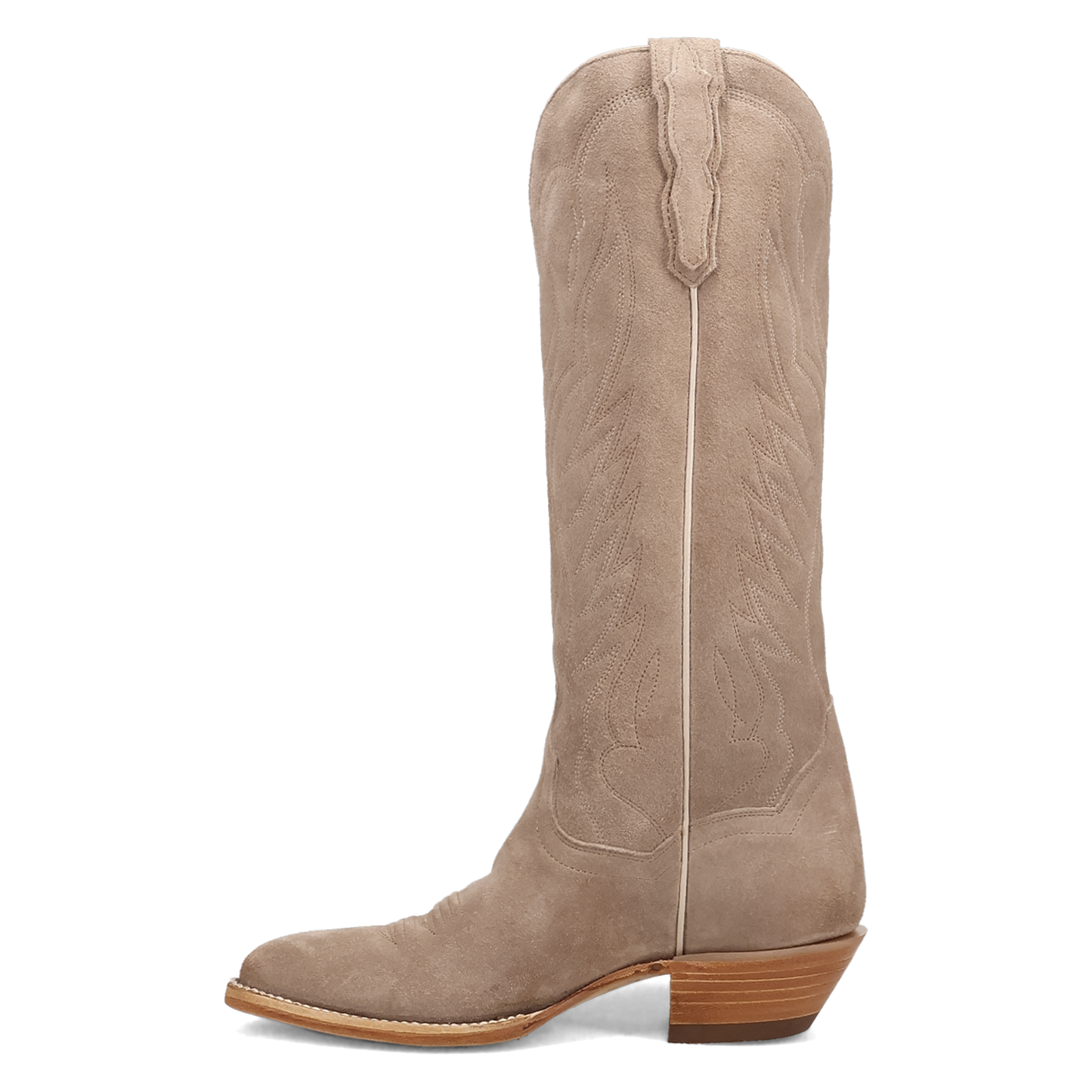 Dan Post Ladies Neon Prairie Taupe Suede Leather Boot DP7215