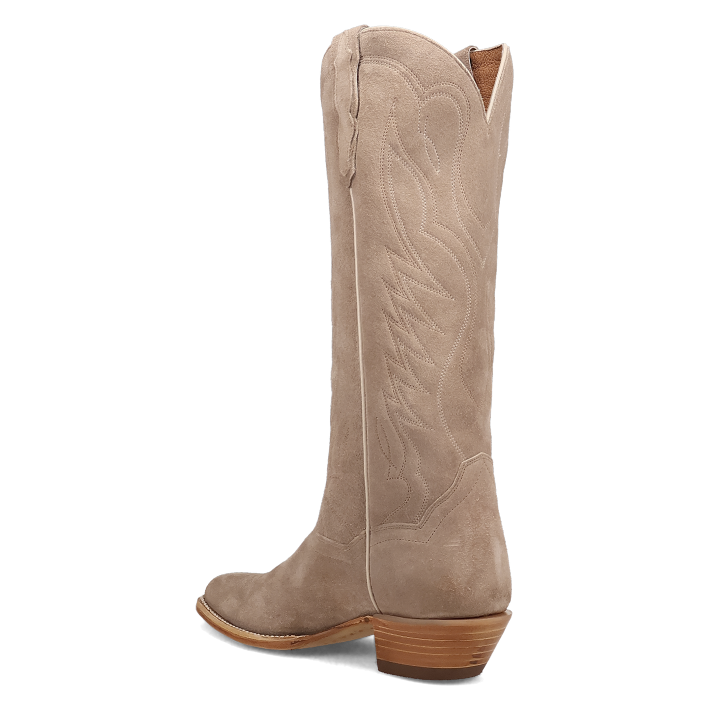 Dan Post Ladies Neon Prairie Taupe Suede Leather Boot DP7215