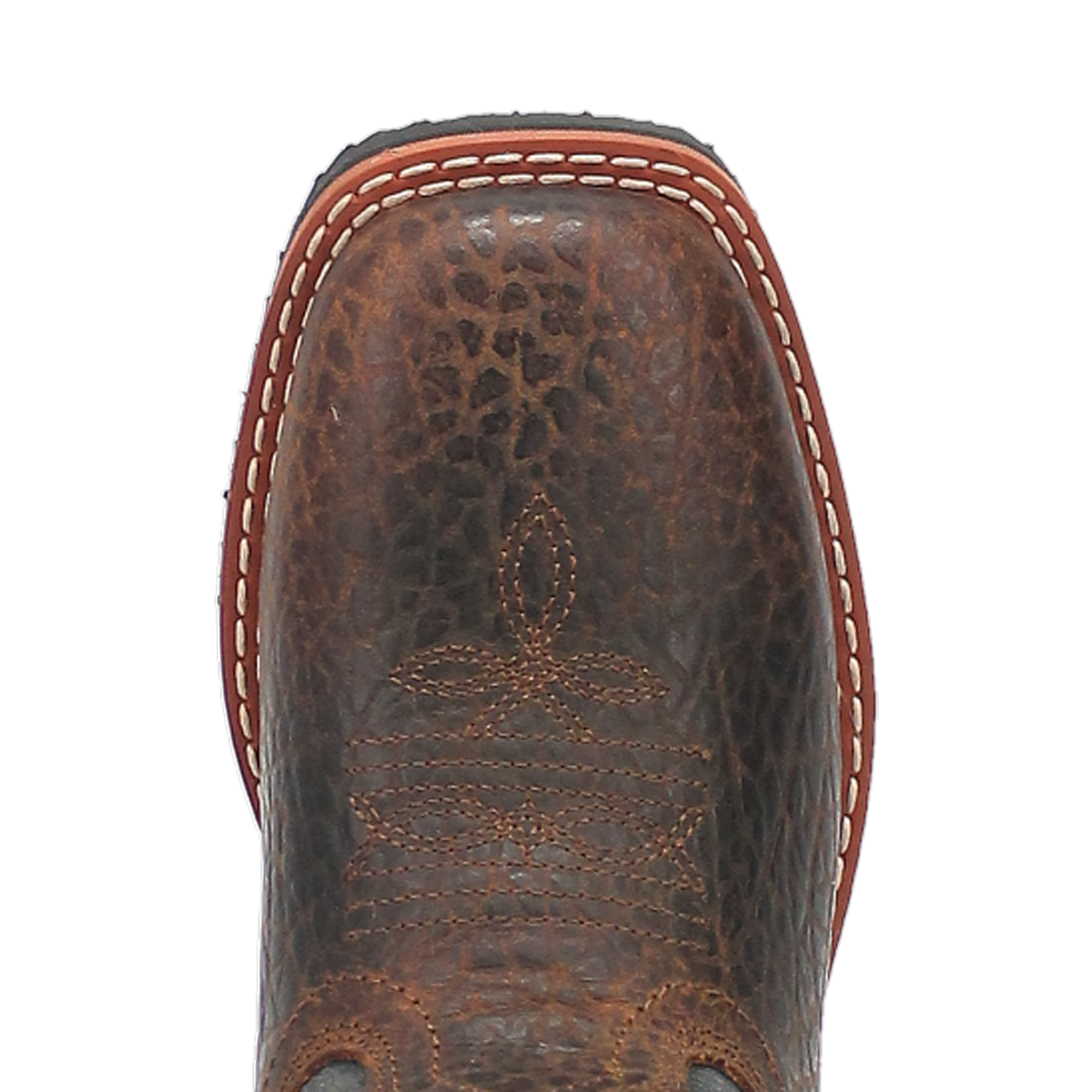 Dan Post Children's Creek Leather Brown & Blue Western Boots DPC2825