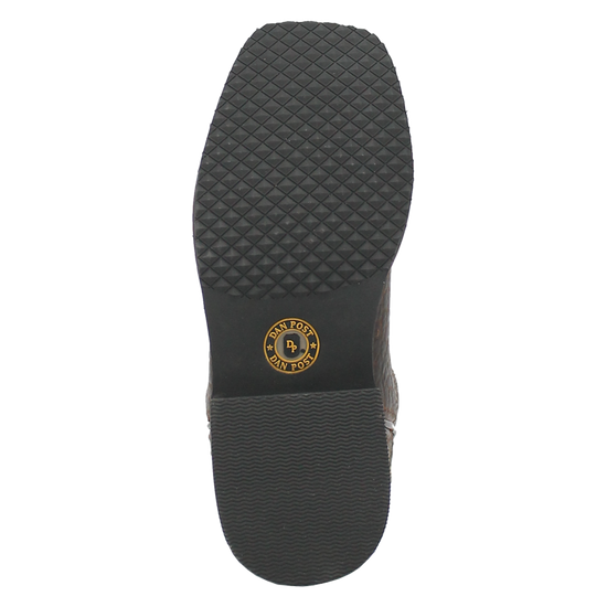 Dan Post Children's Creek Leather Brown & Blue Western Boots DPC2825