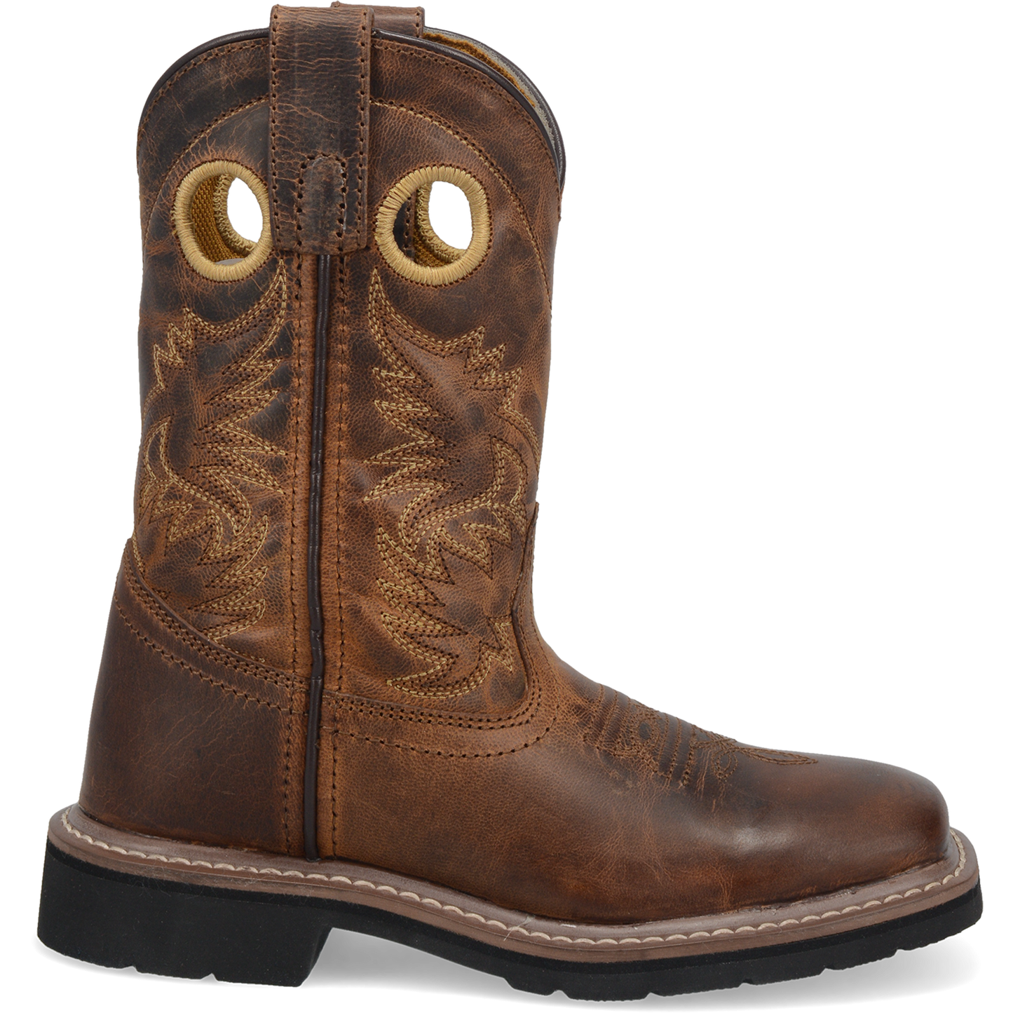 Dan Post Children's Amarillo Brown Leather Western Boot DPC2932