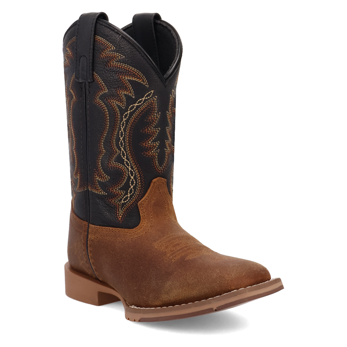 Dan Post Children's Beasley Tan & Black Leather Western Boot DPC4011