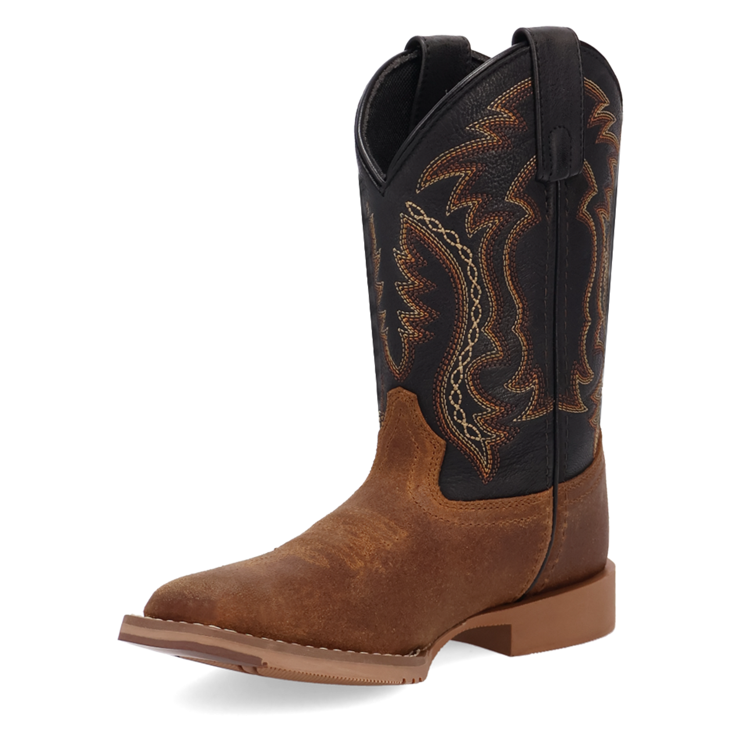 Dan Post Youth Beasley Tan & Black Leather Western Boot DPC5011