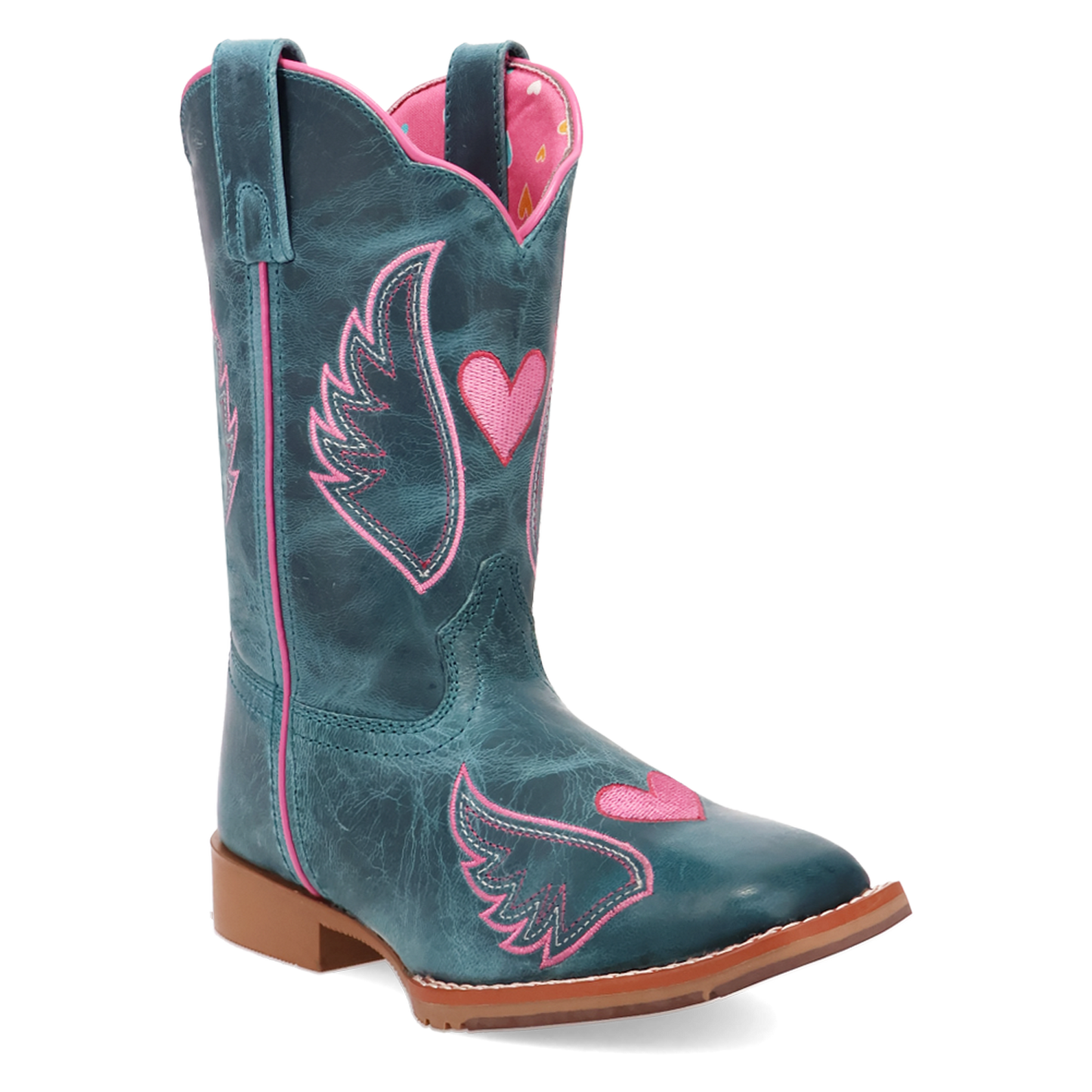 Dan Post Youth Sweet Caroline Turquoise Leather Western Boot DPC5024