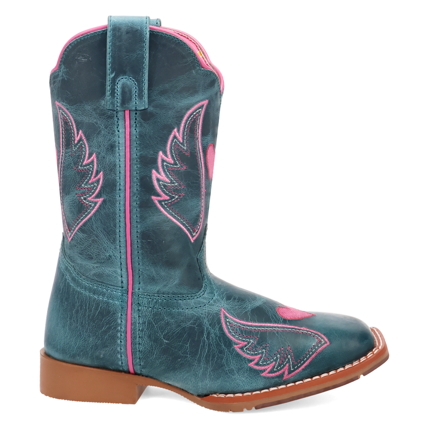 Dan Post Youth Sweet Caroline Turquoise Leather Western Boot DPC5024