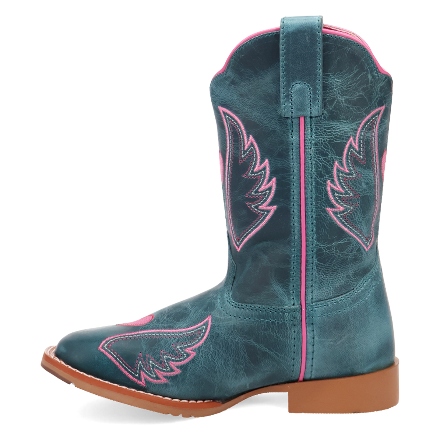 Dan Post Children's Sweet Caroline Turquoise Leather Western Boot DPC4024