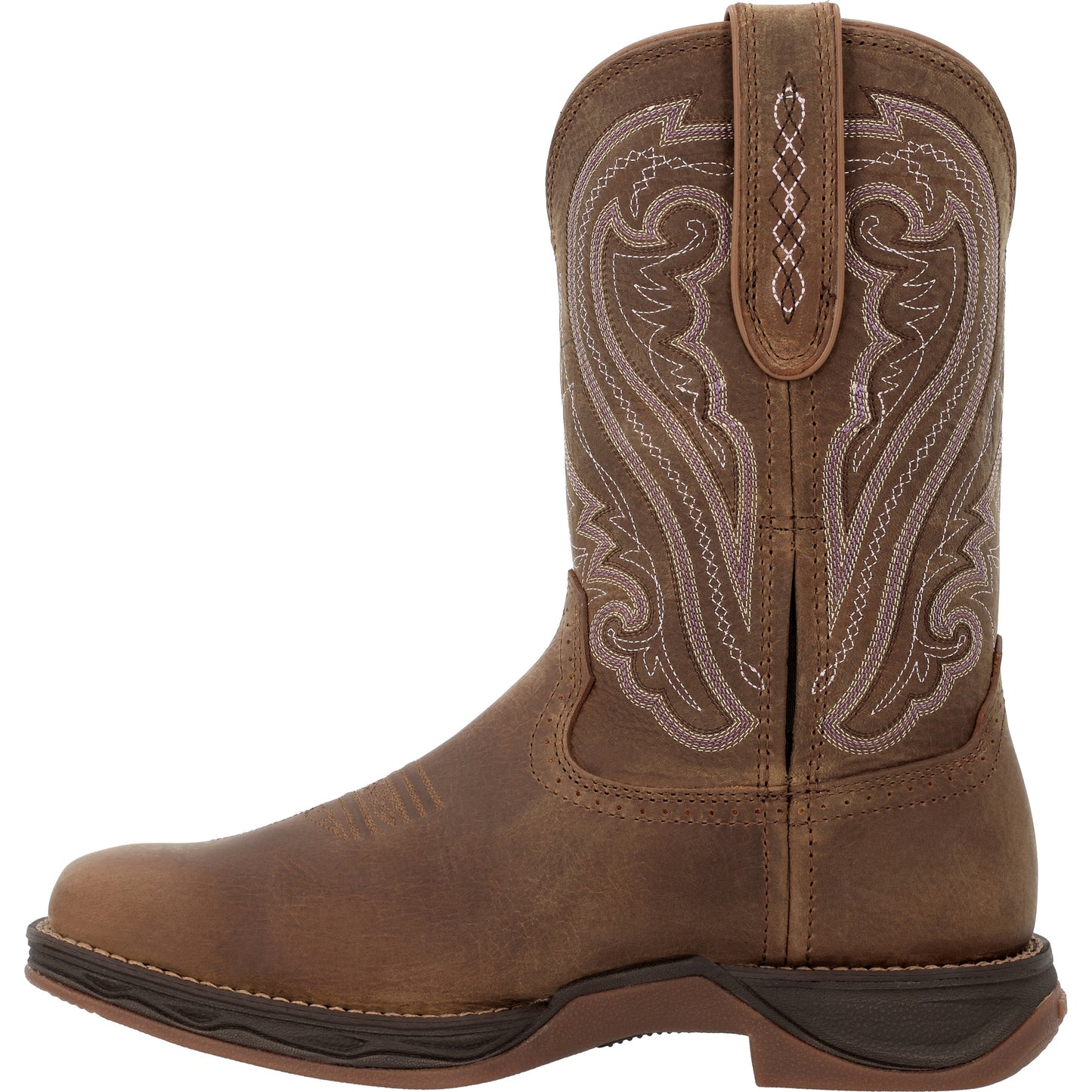 Durango® Ladies Rebel™ Ultra-Lite Filly Brown Square Toe Western Boot DRD0511