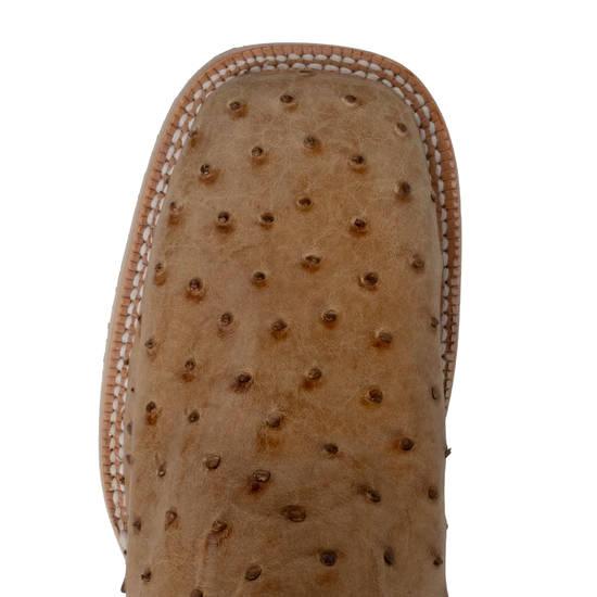 R. Watson Men's Antique Saddle Full Quill Tan Western Boot RW4540-2