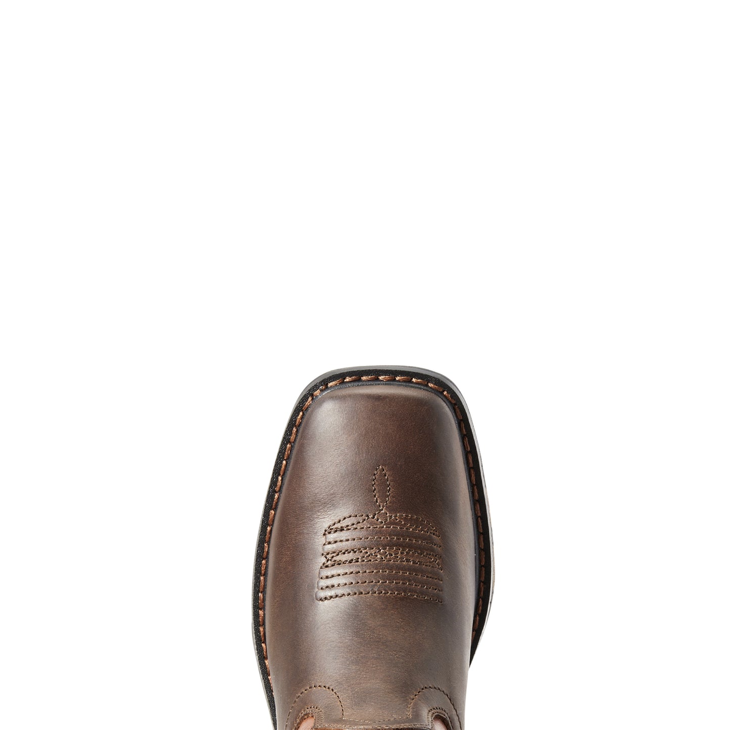 Ariat Youth WorkHog Dark Earth Wide Square Toe Work Boot 10007837