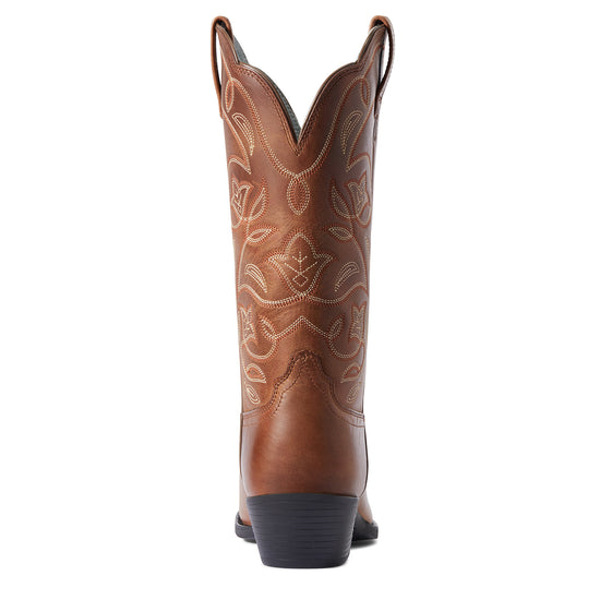 Ariat Ladies Heritage R Toe Russet Rebel Western Boots 10001015