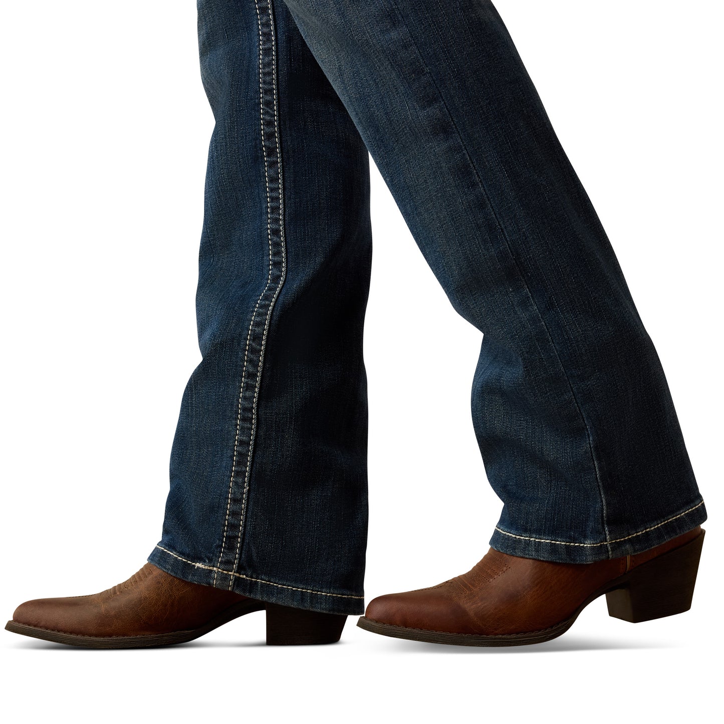 Ariat® Ladies Stretch Mid Rise Ivy Straight Leg Jeans 10024300