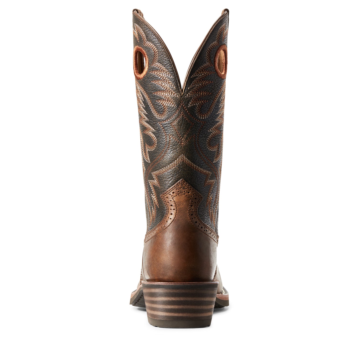 Ariat Men's Heritage Roughstock Sorrel Crunch Brown Boots 10029759