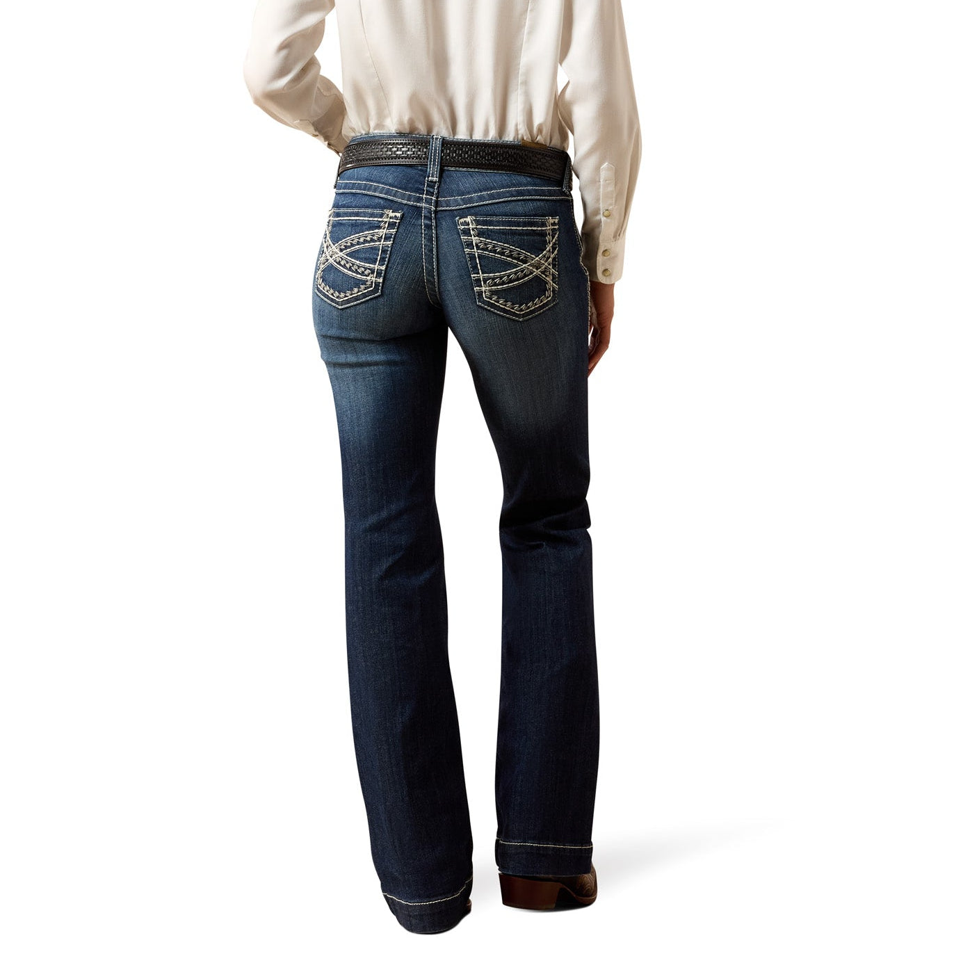 Ariat® Ladies Entwined Wide Leg Trouser Jeans 10025302