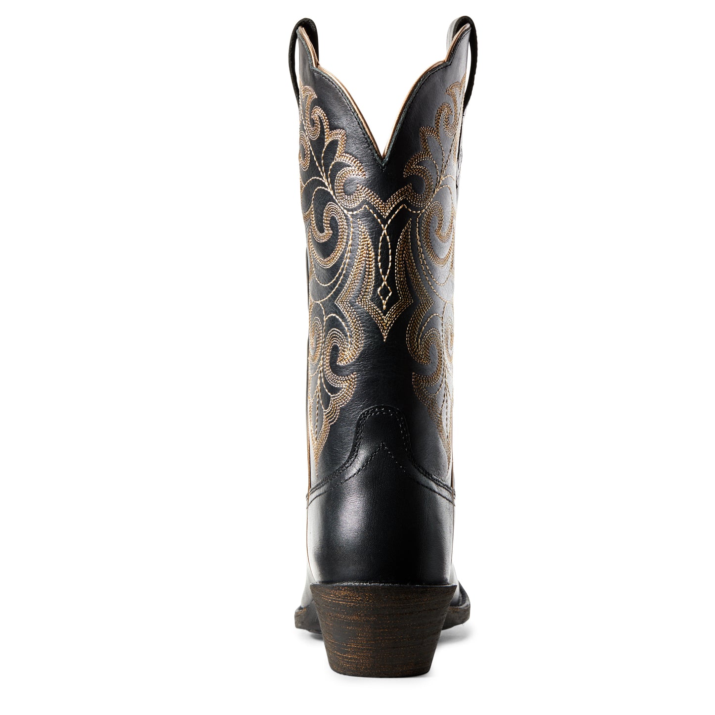 Ariat Ladies Limousine Black Round Up Square Toe Western Boot 10029756