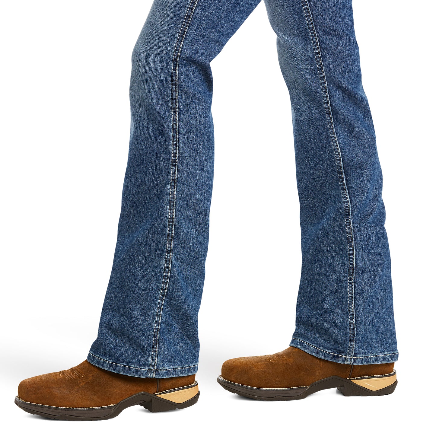 Ariat Ladies Rebar Mid Rise Raven DuraStretch Sofia Boot Cut Jean 10032461