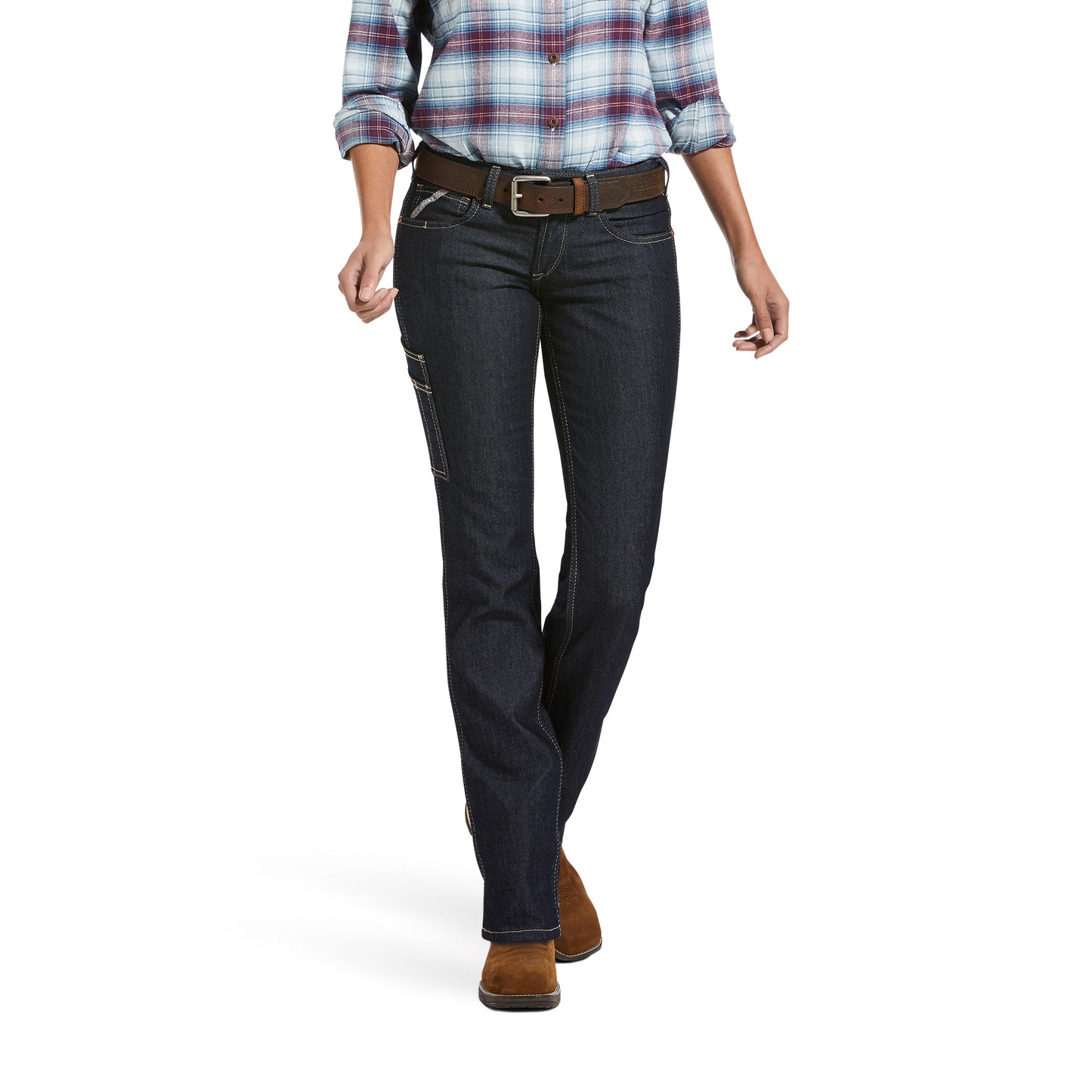 Ariat Ladies Rebar Durastretch Raven Straight Leg Jean 10032463