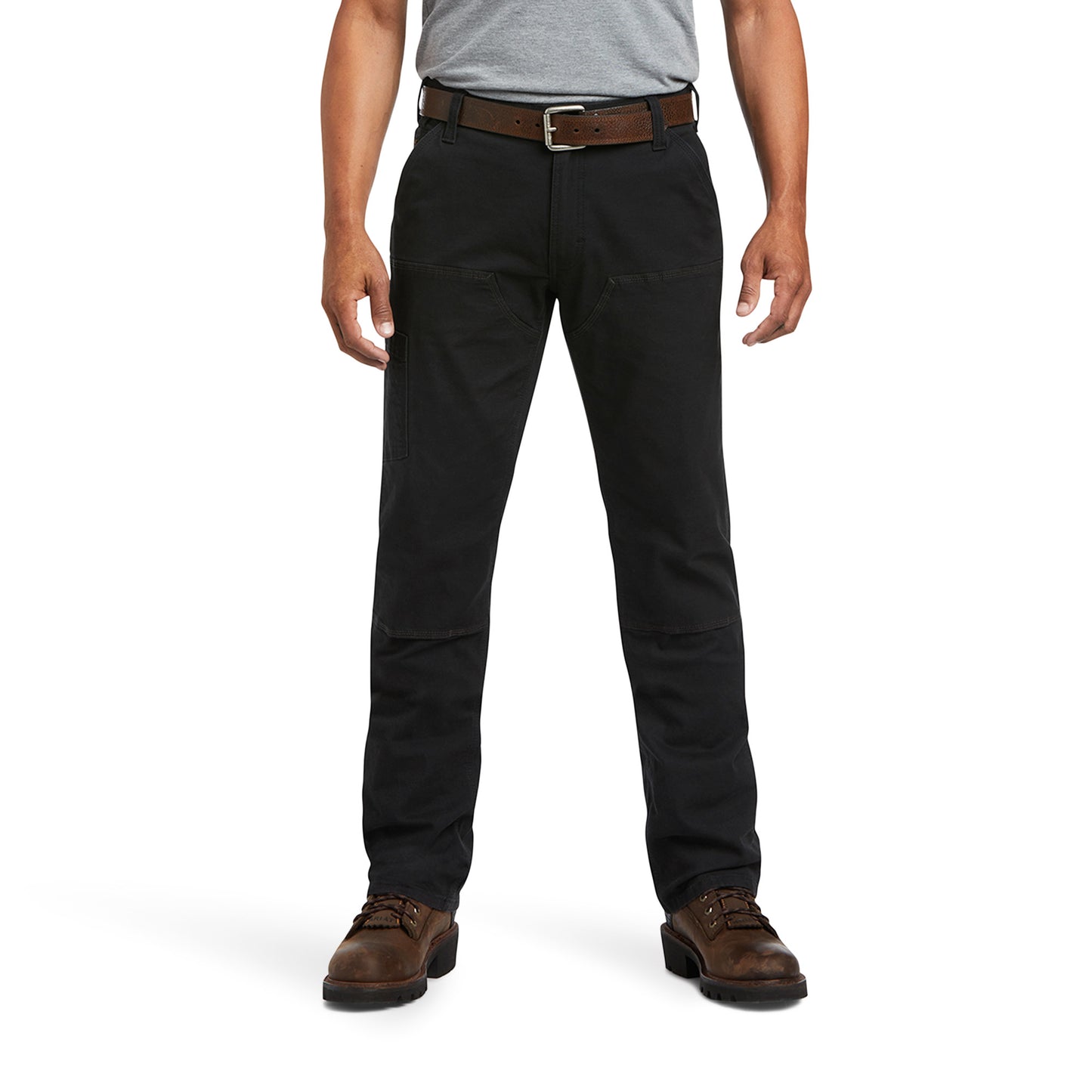 Ariat Men's Rebar M7 Slim DuraStretch Black Straight Leg Pants 10036735