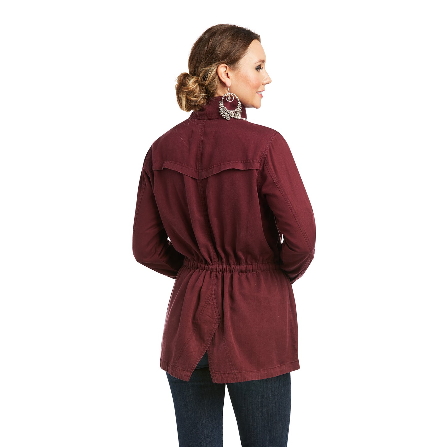 Ariat® Ladies Working Girl Jacket Windsor Wine Red 10036998