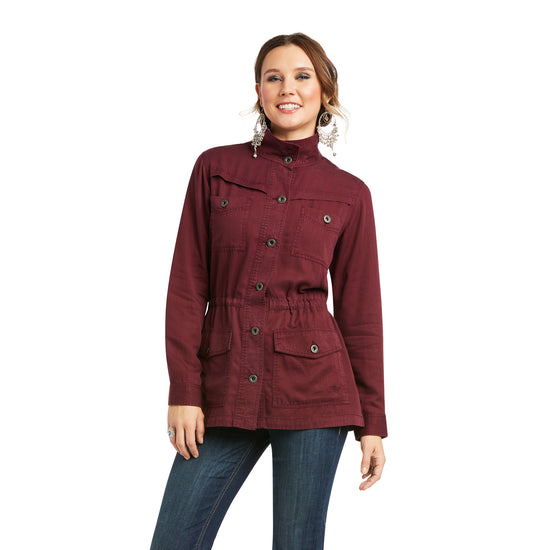 Ariat® Ladies Working Girl Jacket Windsor Wine Red 10036998