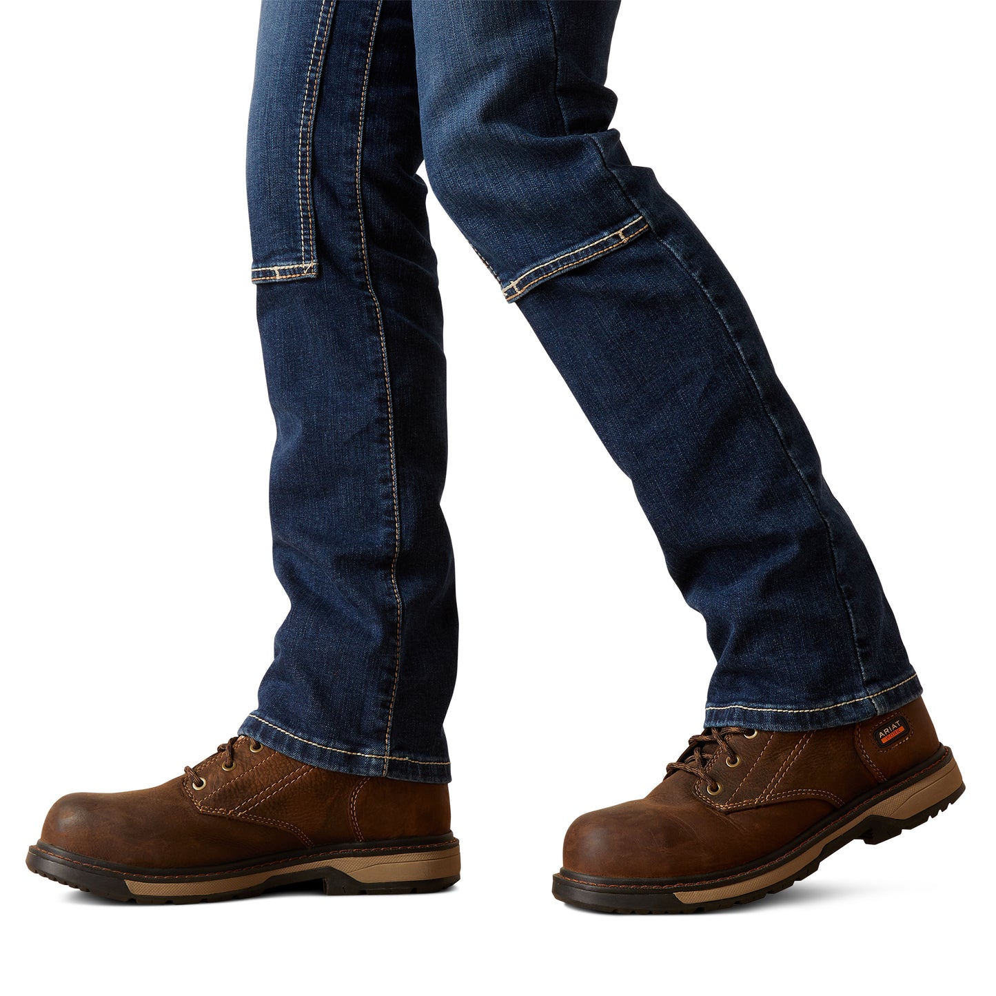 Ariat Ladies Rebar DuraStretch Riveter Double Front Camden Wash Slim Jean 10036684