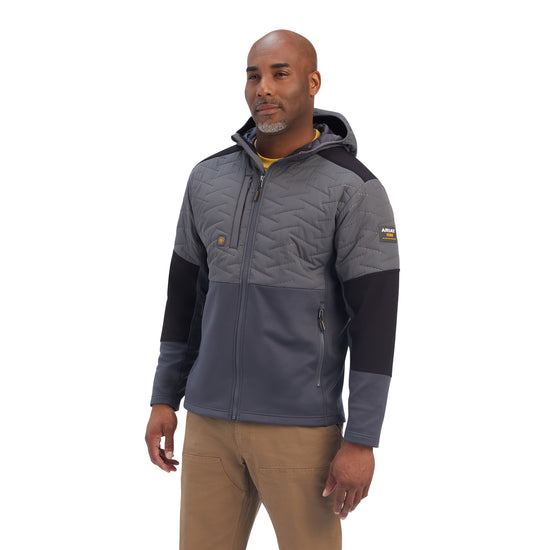 Ariat Men's Rebar Cloud 9 Grey Insulated Jacket 10041443