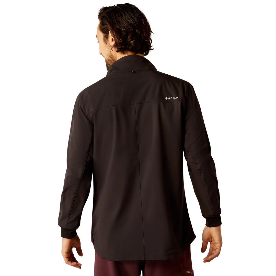 Ariat Men's Conrad Black Utility Scrub Jacket 10041884 back