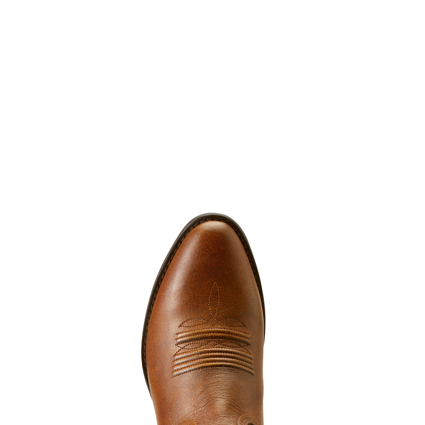 Ariat Ladies Heritage R Toe Copper Brown Western Boots 10035999