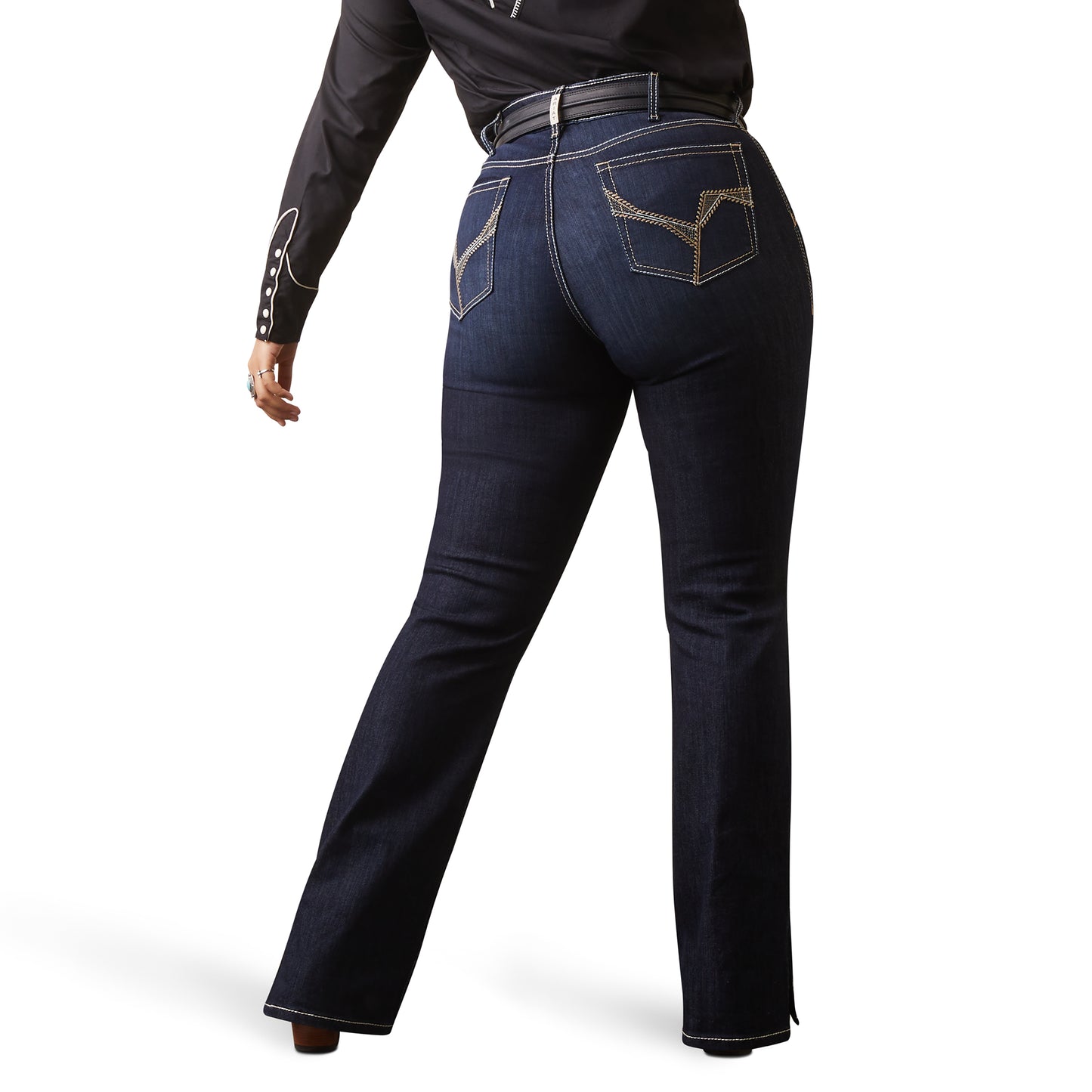 Ariat Ladies Nashville R.E.A.L Perfect Rise Arrow Danna Boot Cut Jean 10041063