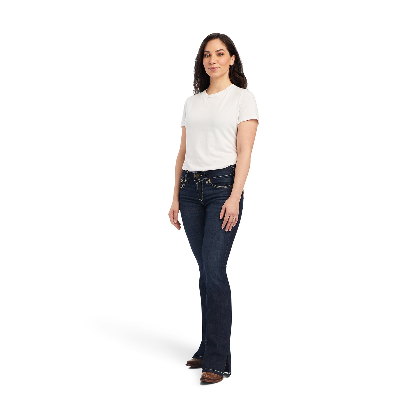 Ariat Ladies Nashville R.E.A.L Perfect Rise Arrow Danna Boot Cut Jean 10041063
