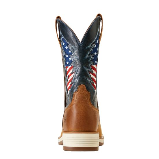 Ariat Men's Ridgeback VentTEK Georgia Clay Brown Western Boot 10046981