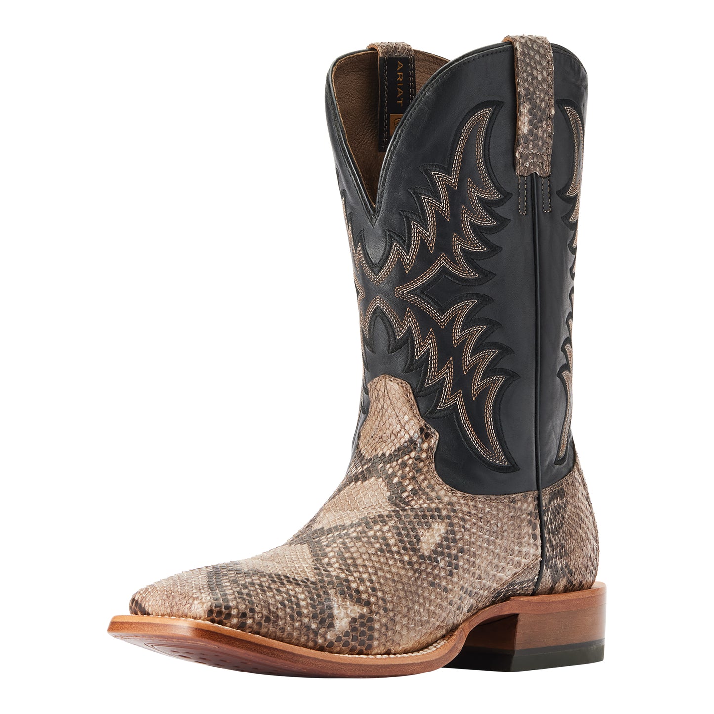 Ariat Men's Dry Gulch Tan Python Western Boots 10047081