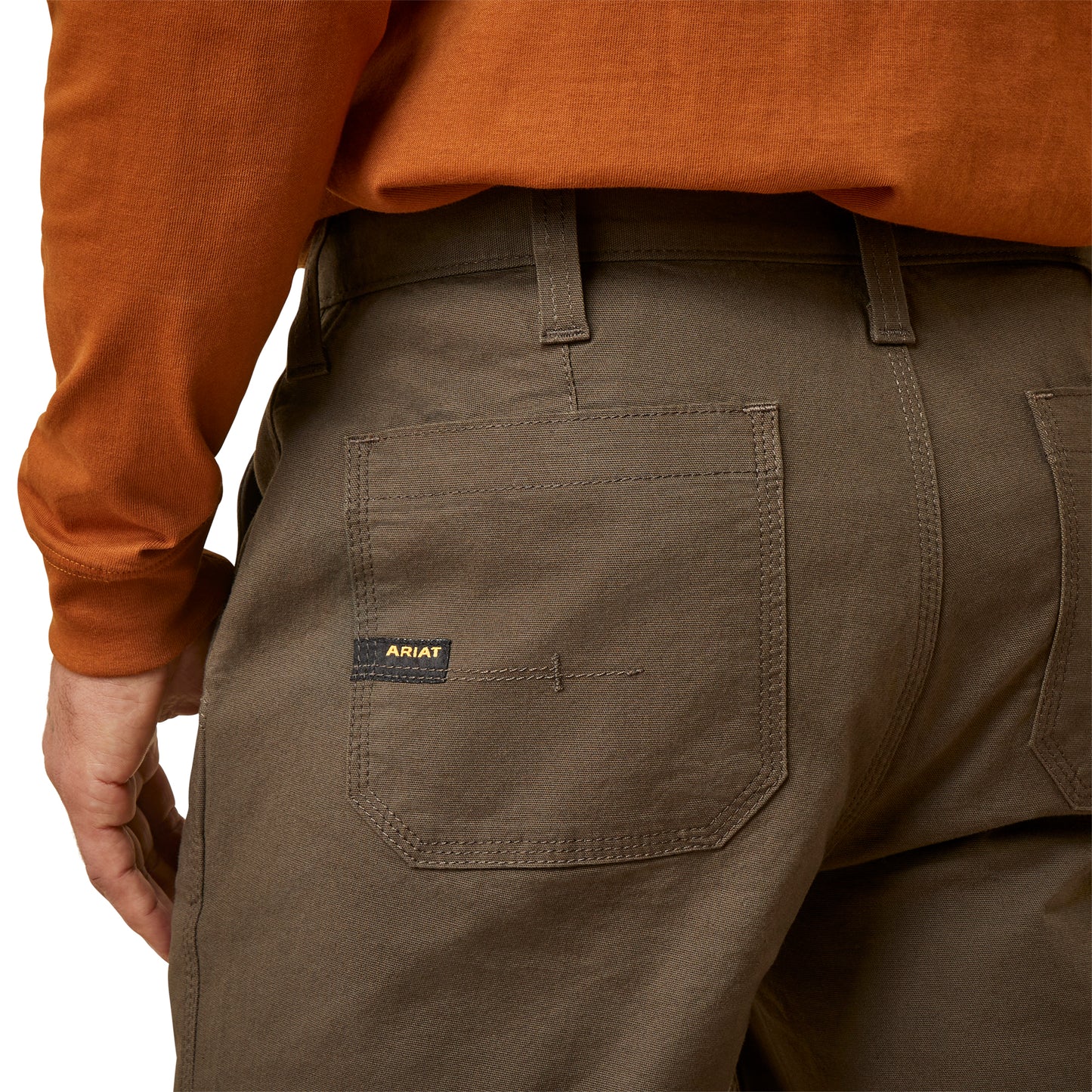 Ariat Men's Rebar M5 Made Tough Knee Guardian Straight Leg Jean 10045374